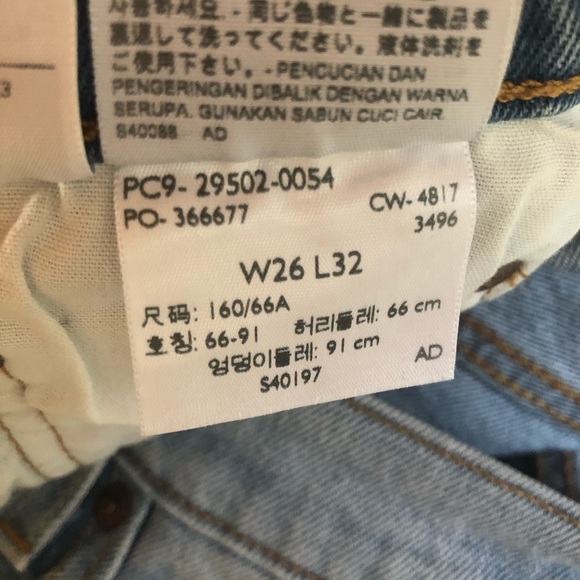 Levi’s 501 Jeans Sz 26 - Picture 4 of 8